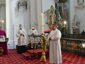 Diakonenweihe im Fuldaer Dom (Foto: Karl-Franz Thiede)